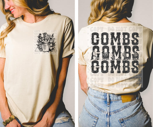Front and back Western Singer Design LC